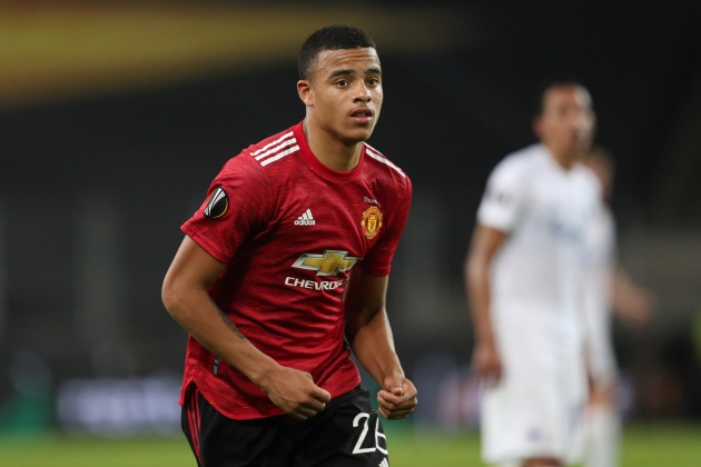 Tiền vệ phải: Mason Greenwood. Greenwood hoàn toàn có thể tranh suất đá chính với Jadon Sancho ở vị trí này nhờ phong độ ấn tượng từ đầu mùa.