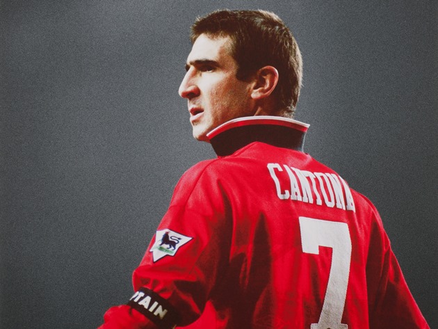 Cantona từng là biểu tượng của Man Utd.
