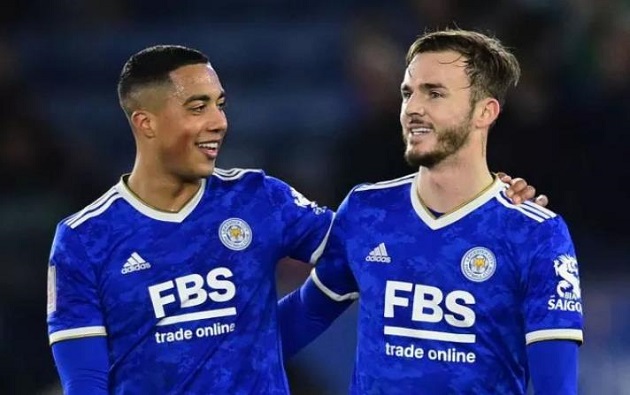2 tiền vệ tài hoa của Leicester.