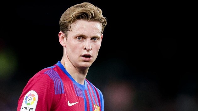 5. Frenkie de Jong – 52,75 triệu bảng.