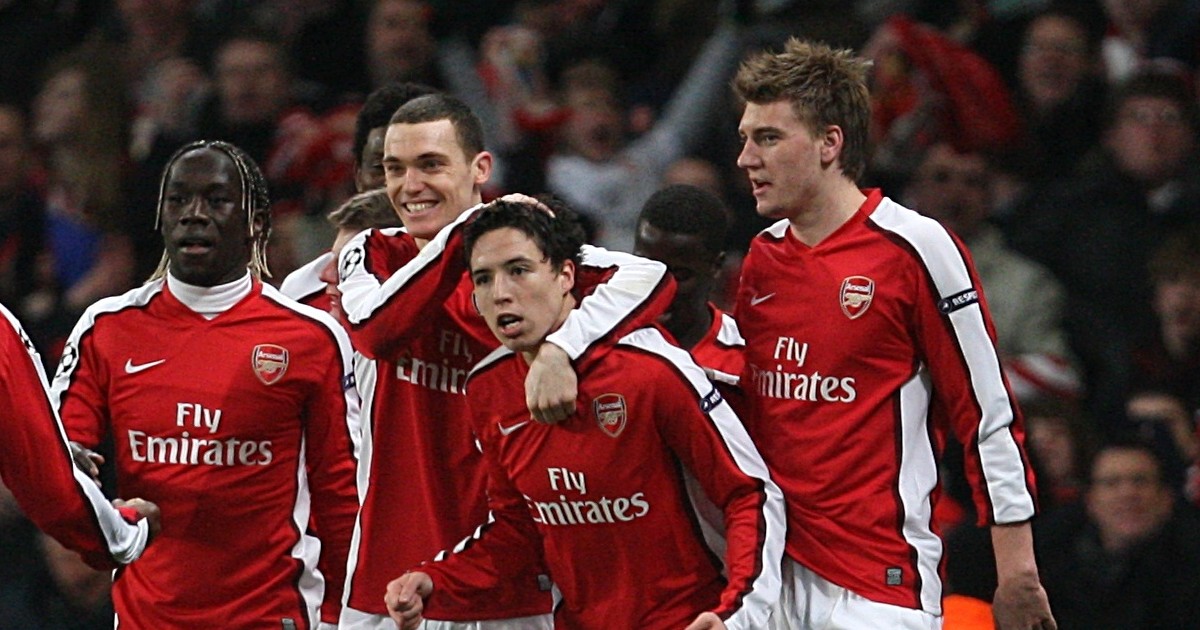 Arsenal sở hữu nhiều số 8 xuất chúng.