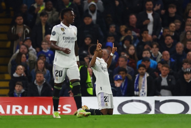 Niềm vui của Rodrygo.