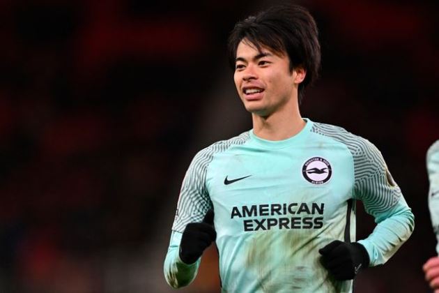Mitoma là một hiện tượng của Premier League mùa này.