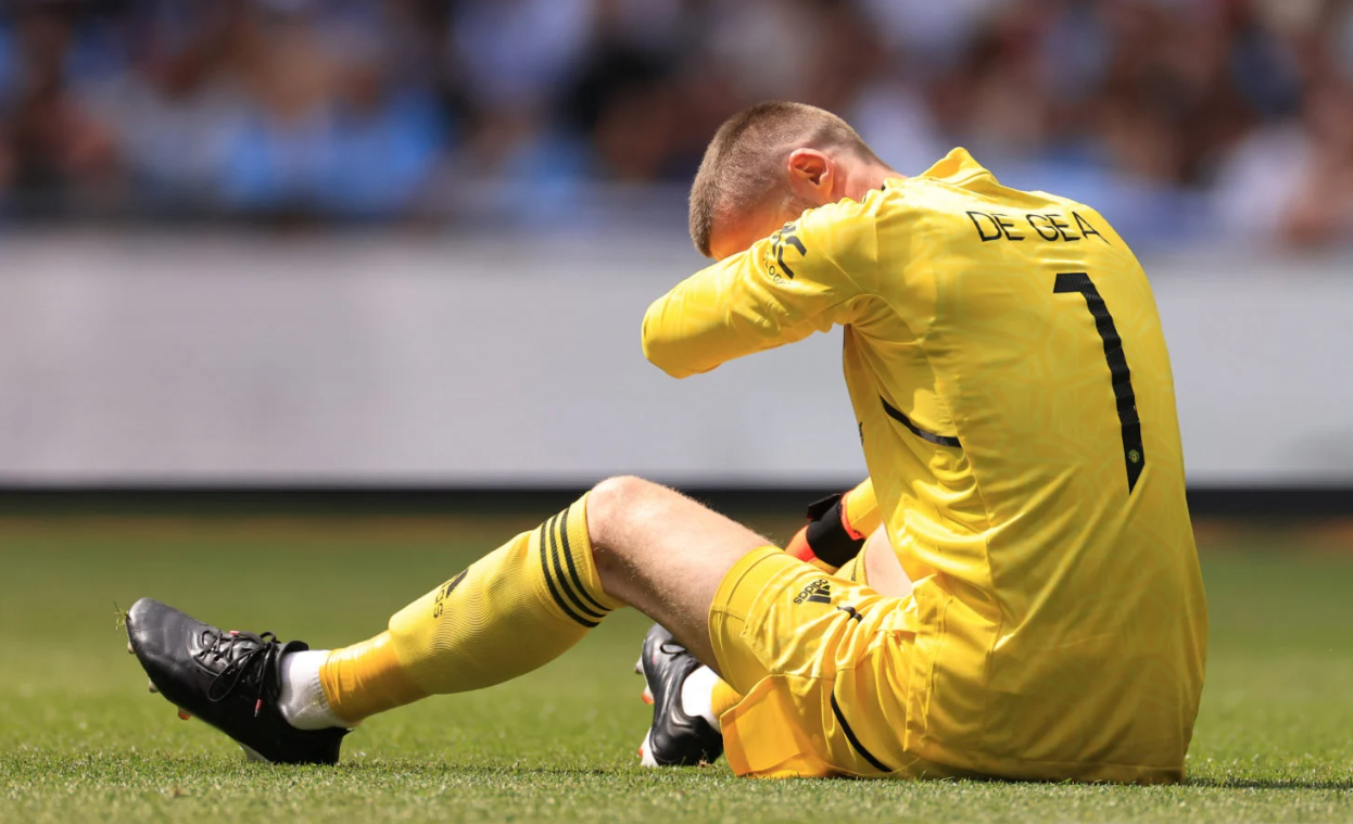 De Gea chơi không tốt trước Man City.
