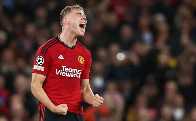 Hojlund là điểm sáng của Man United.