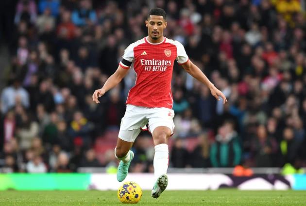 William Saliba được đánh giá rất cao.