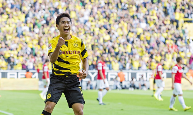 1. Shinji Kagawa (Dortmund) - Nhật Bản.