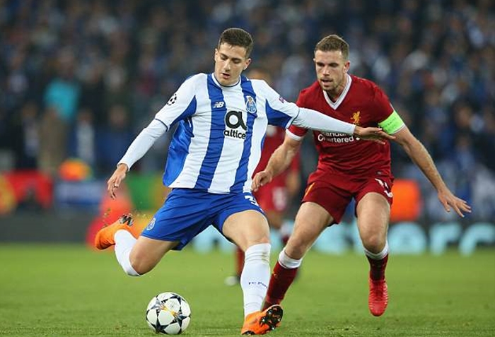 Anh từng xuất hiện tại Champions League mùa trước khi Porto chạm trán Liverpool.