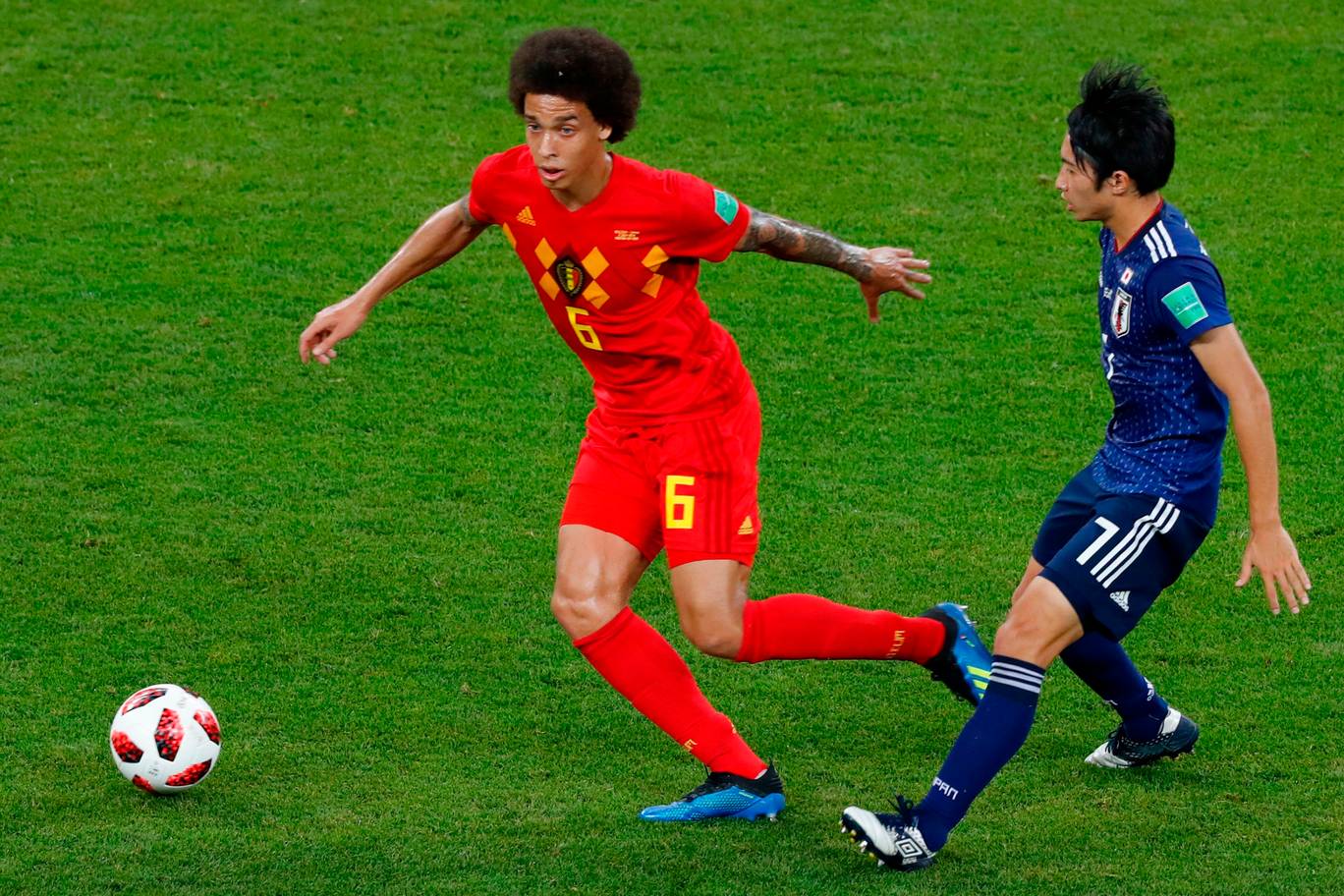 Axel Witsel - 6 điểm: Thất bại trong việc chống phản công.