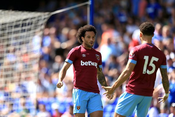 Felipe Anderson, tân binh chất lượng của West Ham trong mùa Hè.