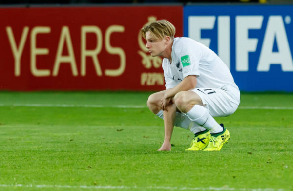 Ở lượt thứ 7, trong khi Carlos Cuesta thành công, Matthew Conroy của U20 New Zealand lại thất bại.