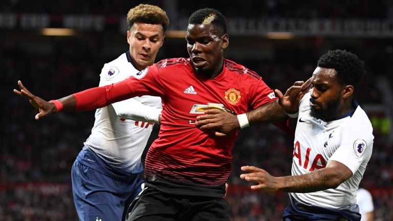 Hạn chế Pogba sẽ là nhiệm vụ đầy thử thách cho Tottenham.
