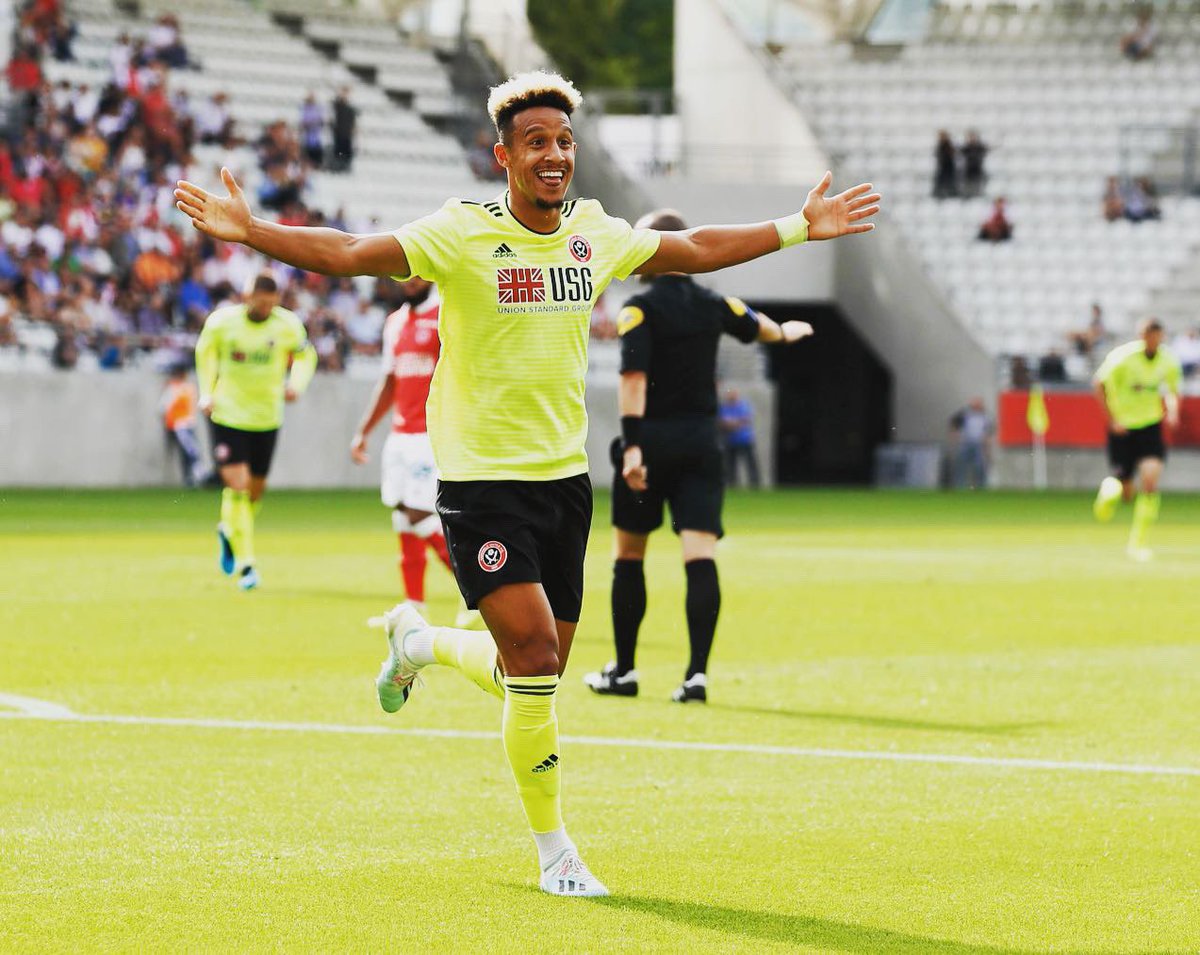 Sheffield sớm gây bất ngờ trên đất Pháp khi Callum Robinson mở tỉ số ở phút thứ 10.
