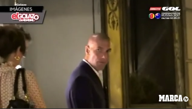 Zidane đã trở về sau kỳ nghỉ.