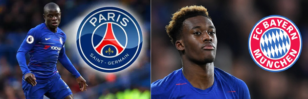 Liệu Kante và Hudson-Odoi đang trên đường rời Stamford Bridge ?
