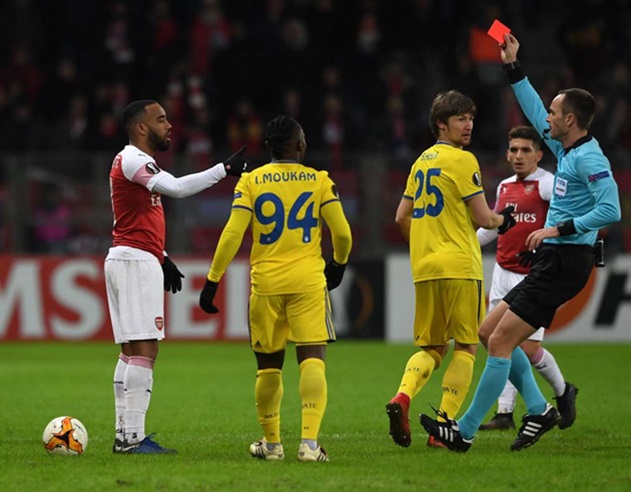 Thầy trò Unai Emery có trận đấu đáng quên khi thua sát nút 1-0 trước BATE.
