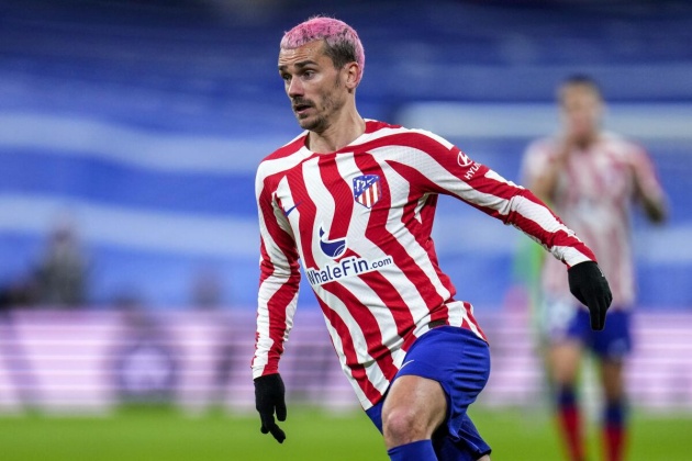 Chân sút người Pháp hồi sinh trong màu áo Atletico.
