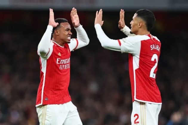 Bộ đôi trung vệ là điểm tựa của Arsenal.