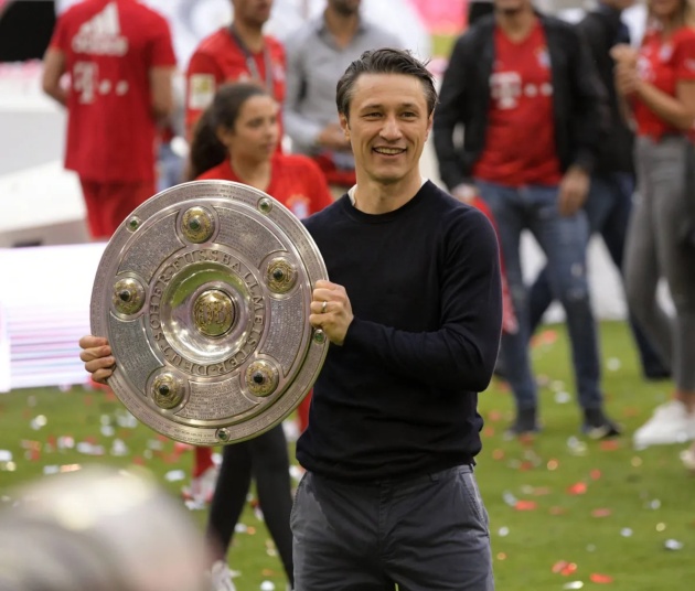 Kovac từng giành chiếc đĩa bạc Bundesliga cùng Bayern Munich.
