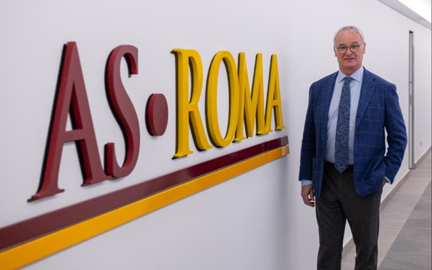 Ranieri chỉ là giải pháp tình thế của AS Roma?