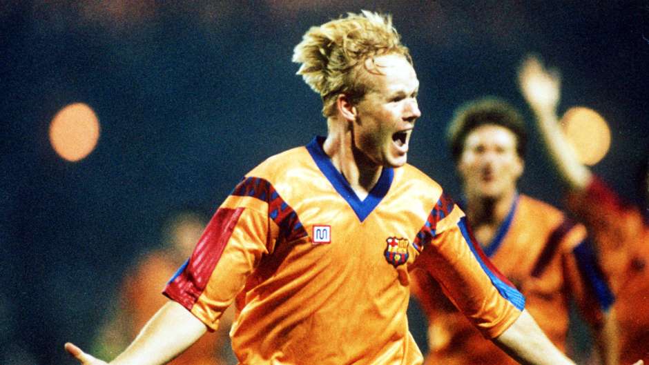 Koeman có thời cầu thủ thành công với Barca.