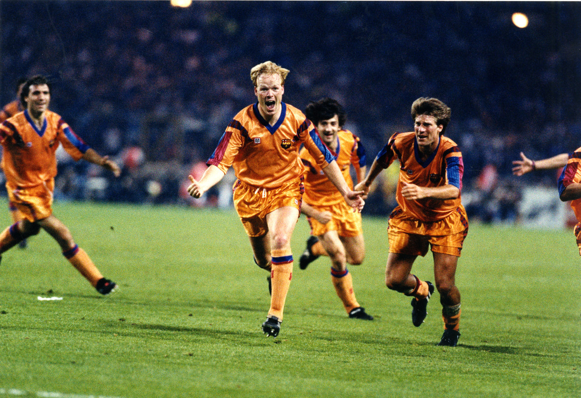 Koeman có thời cầu thủ xuất sắc.