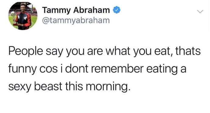 "Người ta bảo đồ ăn nói lên con người bạn. Thật buồn cười vì tôi không nhớ sáng nay mình đã ăn con quái vật quyến rũ nào cả."