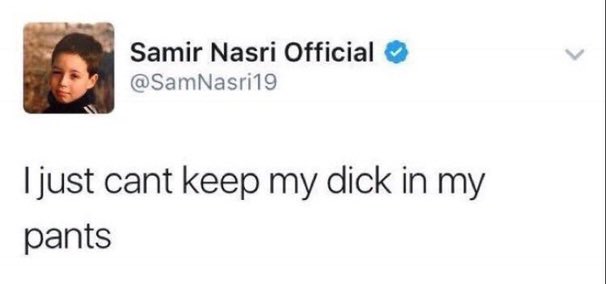 "Tôi chỉ có thể giữ d**** v** ở trong quần của mình."