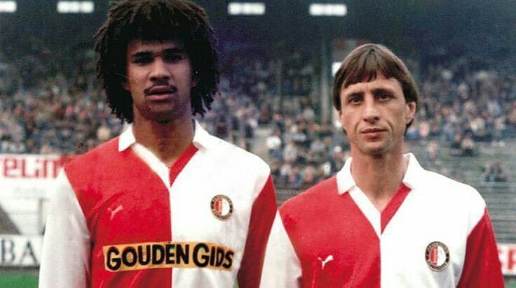 Johan Cruyff và Ruud Gullit ở Feyenoord.