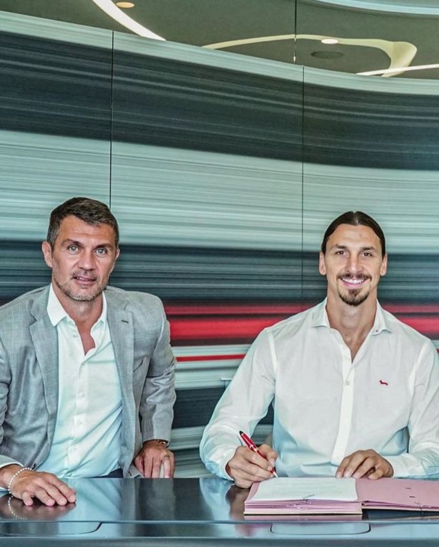 Mối liên kết giữa Zlatan với thành viên nhà Maldini vẫn chưa kết thúc khi anh đồng ý ký hợp đồng mới, ở lại sân San Siro thêm 1 năm.