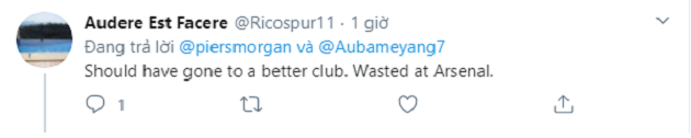 "Nên đến một CLB tốt hơn. Lãng phí tài năng ở Arsenal."