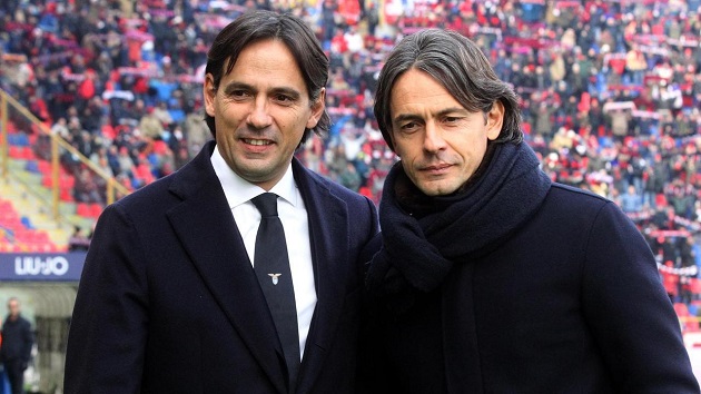 Roberto không phải người duy nhất đối đầu anh em ruột sau khi thăng hạng, HLV Filippo Inzaghi cũng trở thành đối thủ của em trai Simone Inzaghi, đang dẫn dắt Lazio.