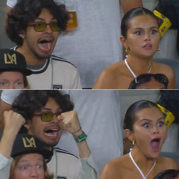 Biểu cảm của nữ ca sĩ khi Messi bỏ lỡ một tình huống rõ ràng đã nhanh chóng được lan truyền với tốc độ chóng mặt.