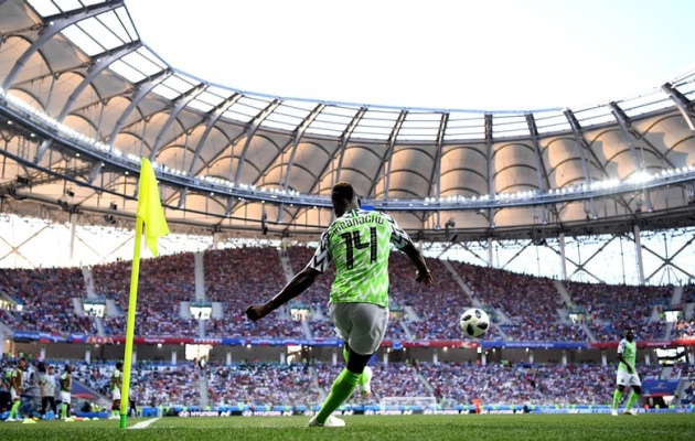 Thời tiết trên sân vận động Volgograd Arena đã tiếp thêm sức mạnh cho những chú đại bàng xanh.