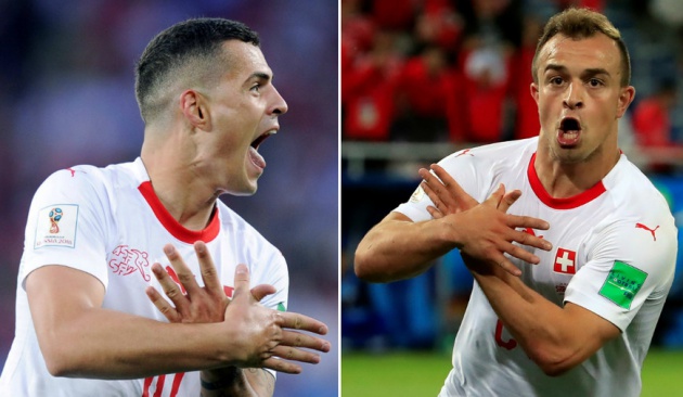 Ảnh bài viết CHÍNH THỨC: FIFA ra phán quyết cuối cùng vụ Xhaka, Shaqiri