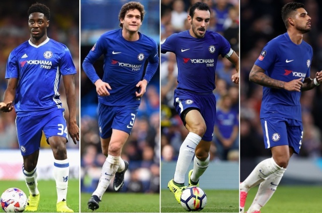 Những hậu vệ biên của Chelsea tại tour du dấu năm nay.