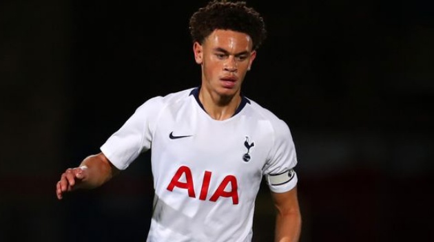 Sao trẻ Tottenham mới chỉ có một lần xuất hiện ở đội một.