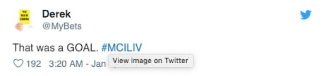 Đó là một bàn thắng.