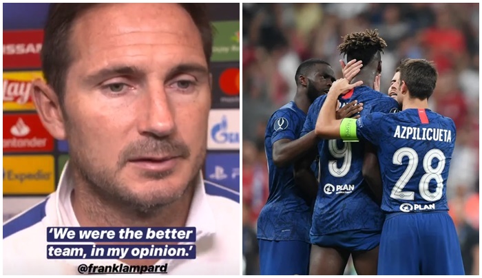 Lampard cho rằng Chelsea thiếu may mắn.