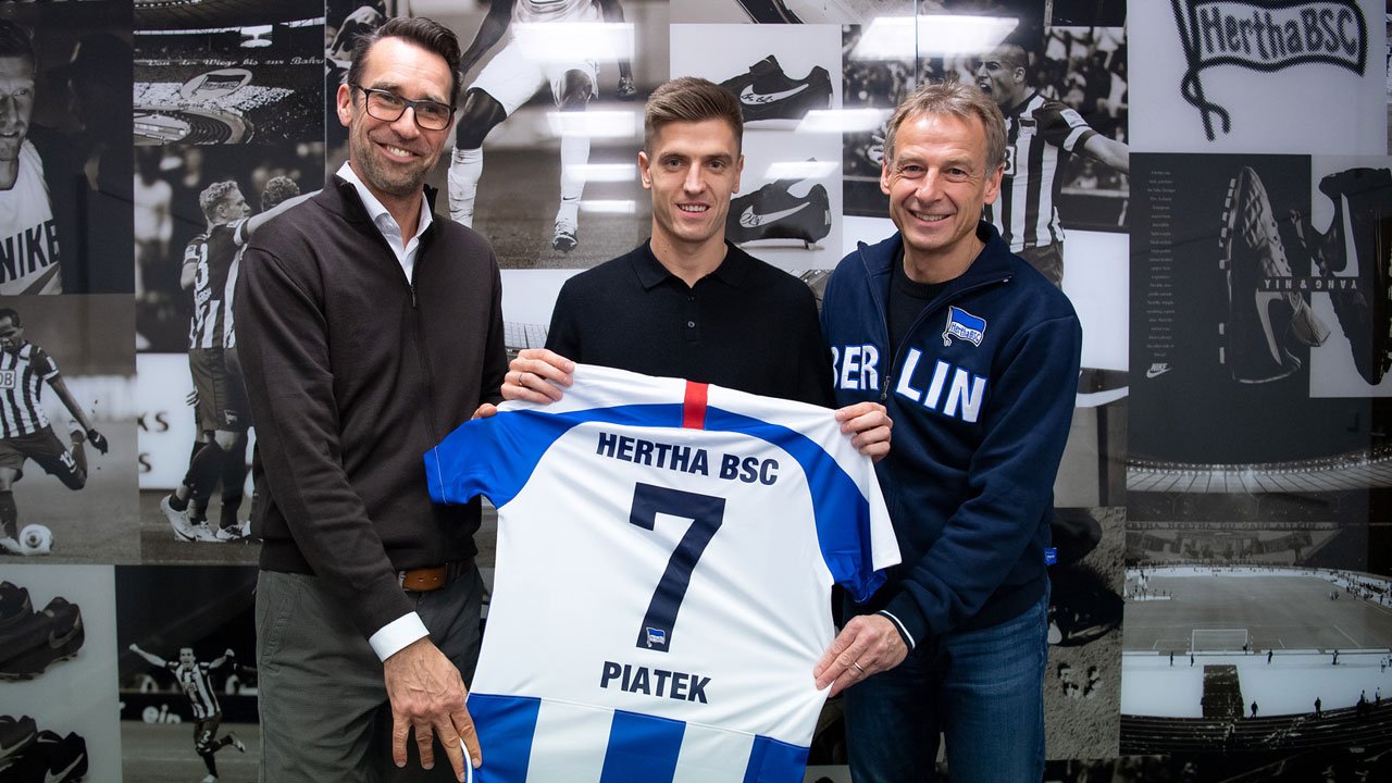 Kẻ hủy diệt" Krzysztof Piatek chính thức gia nhập Hertha Berlin theo một giao kèo dài hạn.