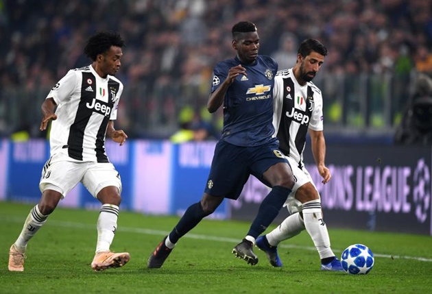 Pogba đã có trận đấu tương đối ổn trước Juventus.