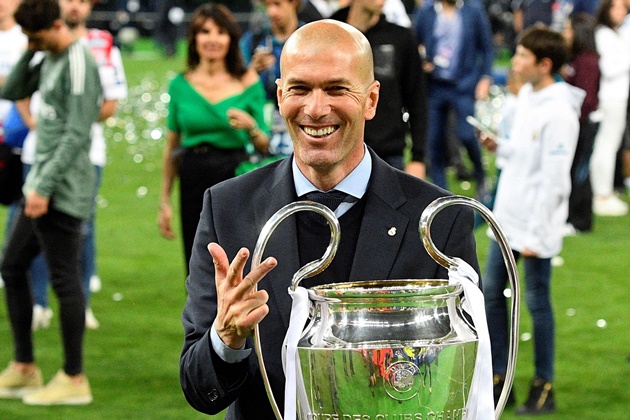 Zizou chưa thể giúp Real trở lại.