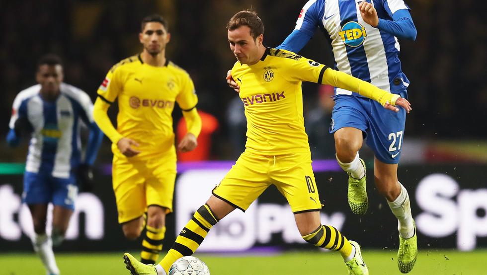 Một ngôi sao khác cũng sẽ hết hạn hợp đồng với CLB chủ quản vào hè 2020 là Mario Gotze.