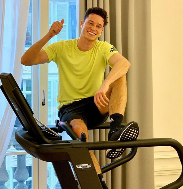 Julian Draxler lại rất chăm chỉ, ngôi sao PSG không ngừng tập luyện chờ ngày các giải đấu trở lại trên khắp châu Âu.