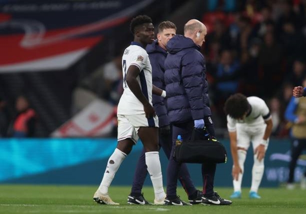 Ảnh bài viết Tuyển Anh gạch tên Bukayo Saka