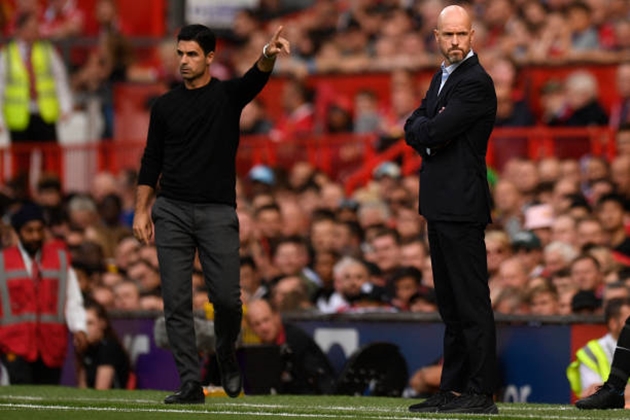 Ảnh bài viết Huyền thoại Liverpool đánh giá cao Arteta hơn Ten Hag