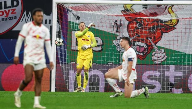 Ảnh bài viết Thua Aston Villa 2-3, Leipzig thành đội đầu tiên bị loại tại Champions League