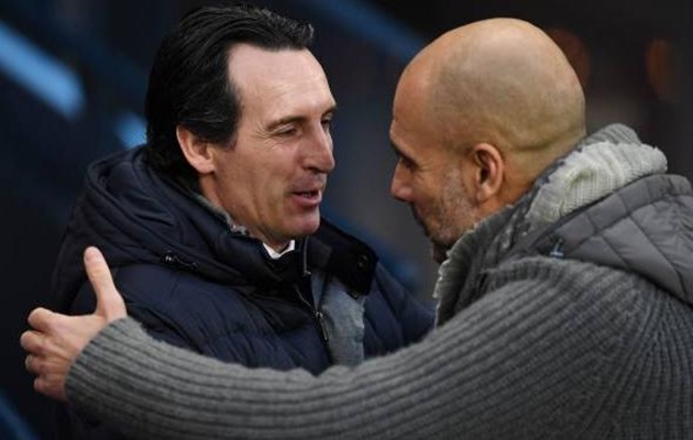 Ảnh bài viết Emery ngạc nhiên về phong độ của Man City, nói thẳng trình độ của Pep