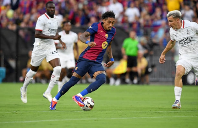 Ảnh bài viết 5 điểm nhấn Barca 2-2 AC Milan (pen 3-4) : Đẳng cấp Lewandowski; Sao trẻ gây ấn tượng