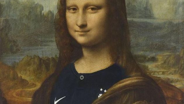 Ảnh bài viết Té ngửa với nàng Mona Lisa phiên bản Les Bleus